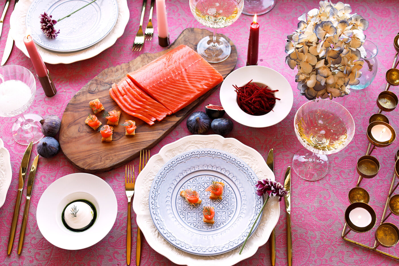 christmas-canapes:-lettice’s-festive-salmon-sharing-board